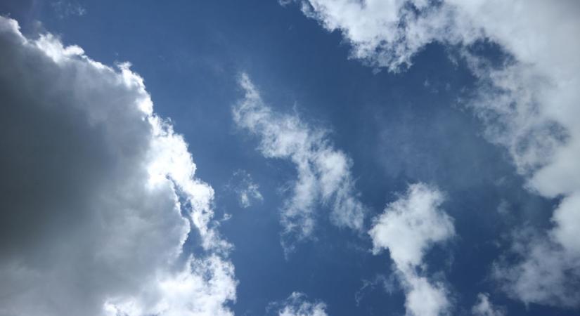 Pénteki időjárás – már kevésbé napos