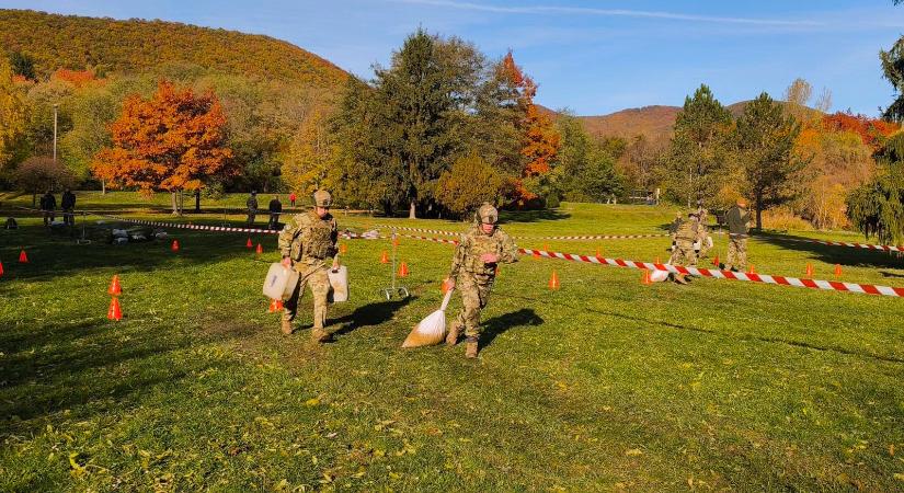 Negyedik lett a vásárhelyi katonák csapata