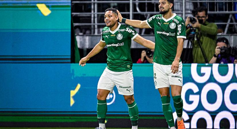 Campeonato Brasileiro: Vitor Roque duplájával győzött, már három ponttal vezet a Palmeiras – videóval