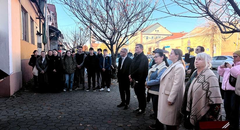 Tisztelet a tudós előtt – Munkácson emléknappal hajtottak fejet Lehoczky Tivadar előtt