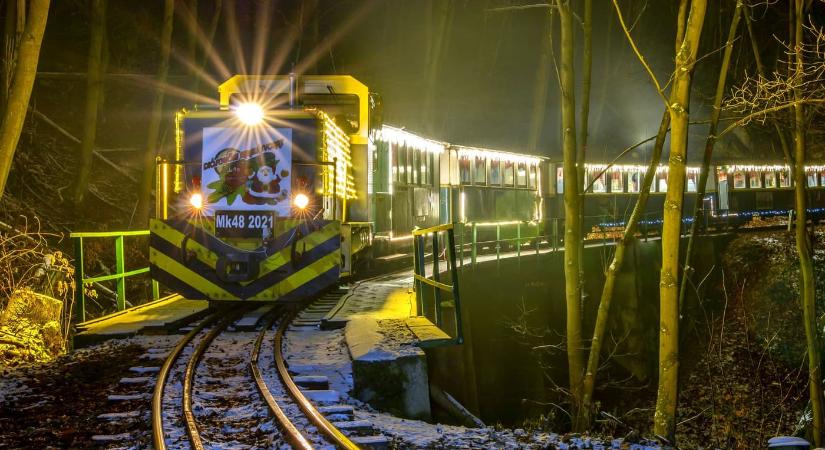 20 éves a Diósgyőri Mikulásvonat, november 27-től újra ünnepi hangulatban jár a kisvasút