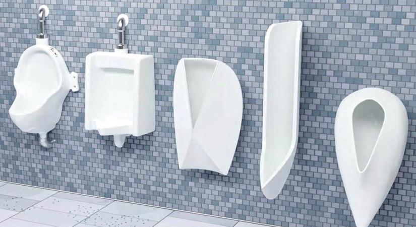 Fröccsenésmentes piszoár