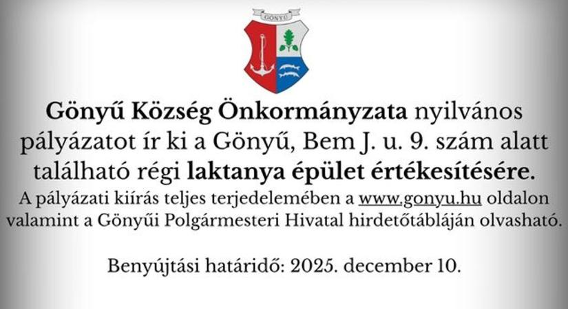 Pályázati kiírás