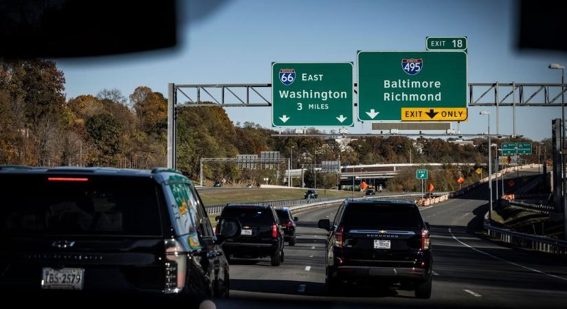 A híres amerikai emlékmű mellett is elhaladt a magyar delegáció konvoja – galériával, videóval
