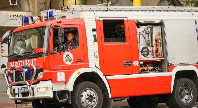 Szivárgott egy gázcsonk, a tűzoltók és a szolgáltató is a helyszínre sietett