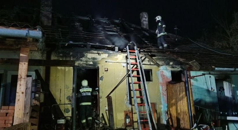 Borzalmas tűzeset a baranyai faluban: 9 embernek kellett menekülnie