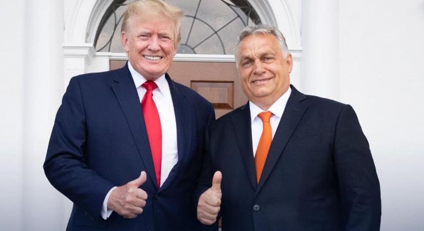 Orbán a második közép-európai vezető, akit fogad Trump