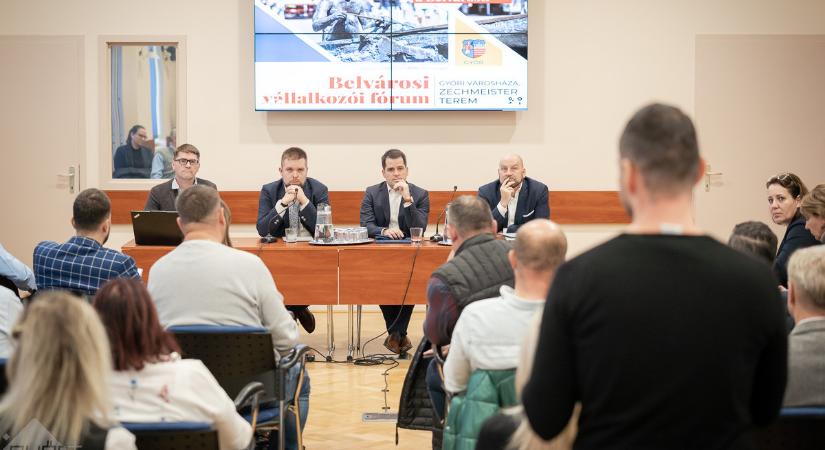 Kiderült, milyen változásokat szeretnének a vállalkozók Győr belvárosában