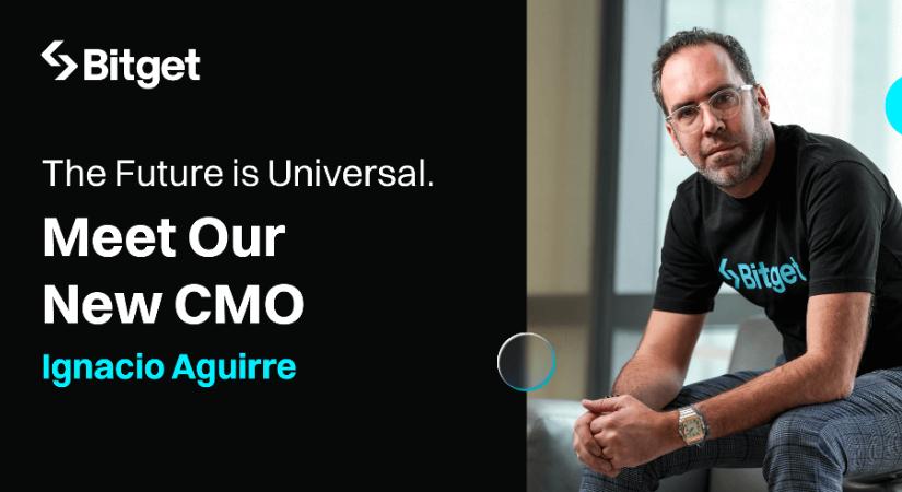 A Bitget Ignacio Aguirre Francót nevezte ki marketingigazgatónak a globális növekedés és a UEX fejlesztésének élére