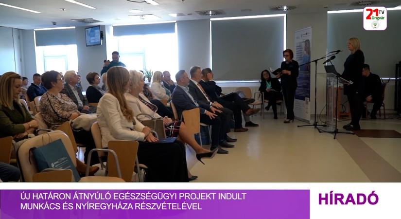 Új határon átnyúló egészségügyi projekt indult Munkács és Nyíregyháza részvételével (videó)