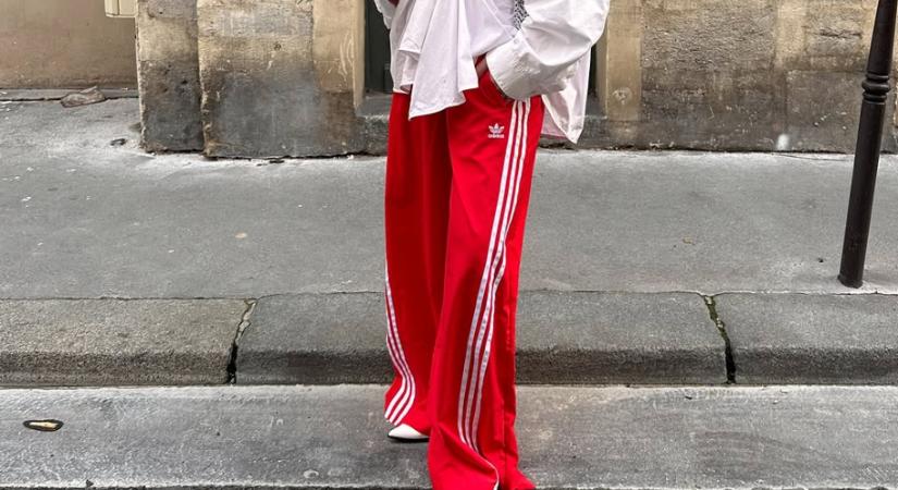 Visszatért az Adidas melegítő a divatba: meg fogsz lepődni, milyen sokoldalúan kombinálható!