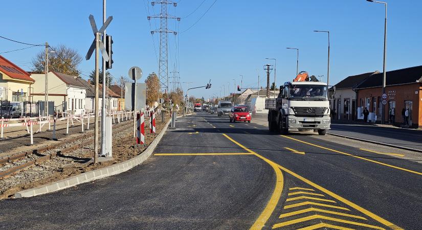 Megnyílt a Budai Nagy Antal utcai csomópont