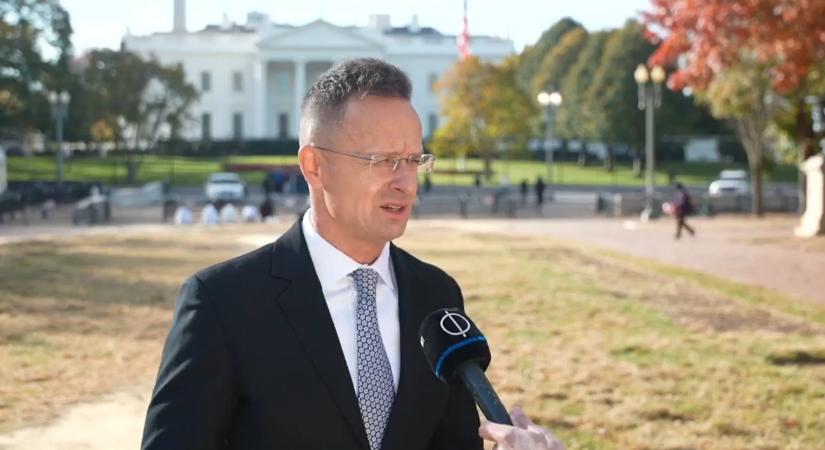 Szijjártó Péter Washingtonból: a Trump–Orbán találkozónak súlyos tétjei vannak