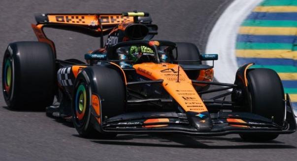 Norris kezdett az élen Brazíliában