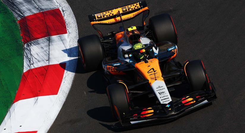 Óriási fölénnyel nyitott a McLaren Brazíliában, Norris az élen Piastri előtt
