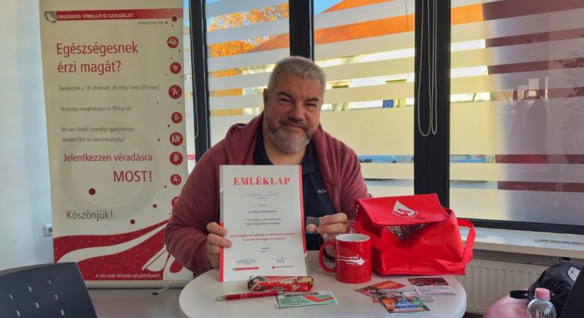 Háromszáz ember életét mentette meg Solymos Ákos, a tatabányai természetfotós