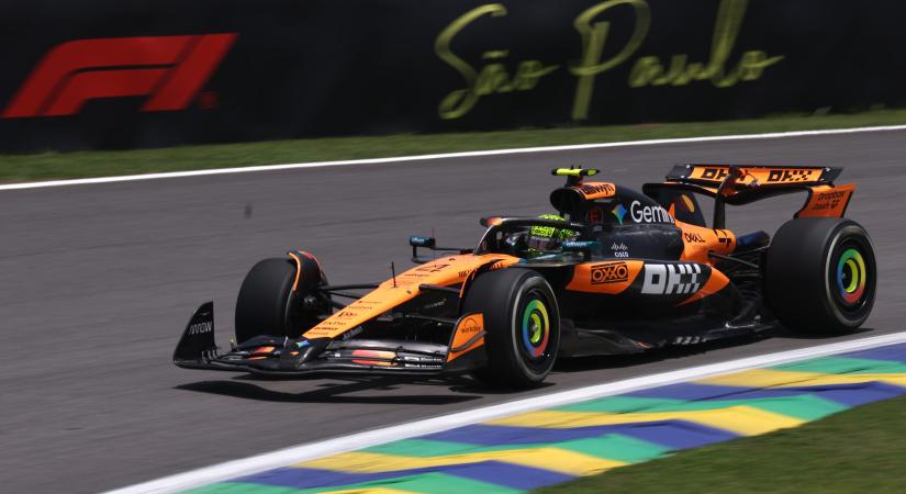 McLaren dominanciával vette kezdetét a brazil versenyhétvége