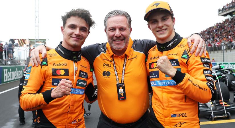 A McLaren inkább kikap Verstappentől, minthogy beálljon valamelyik pilótája mögé