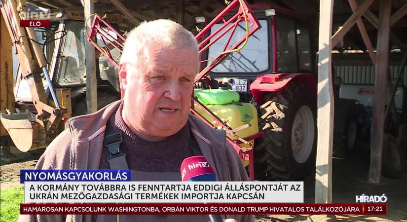 „Isten tudja, milyen bajokkal hozzák ide” – A kormány a magyarok egészségét védi az ukrán gabonától  videó
