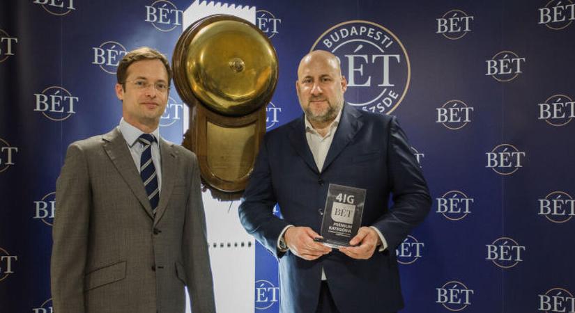 Egy nap alatt 10 százalékot erősödött a tőzsdén a 4iG