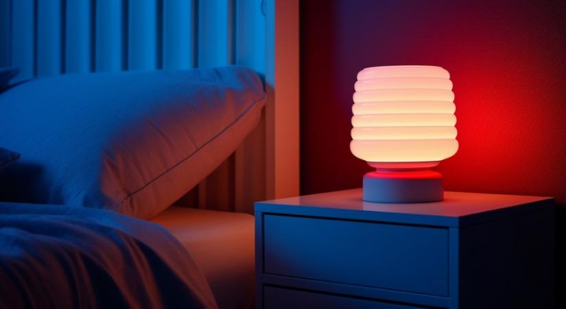 Nem mindegy, milyen színű az éjjeli lámpa fénye: mutatjuk, mely árnyalat segíti az elalvást!