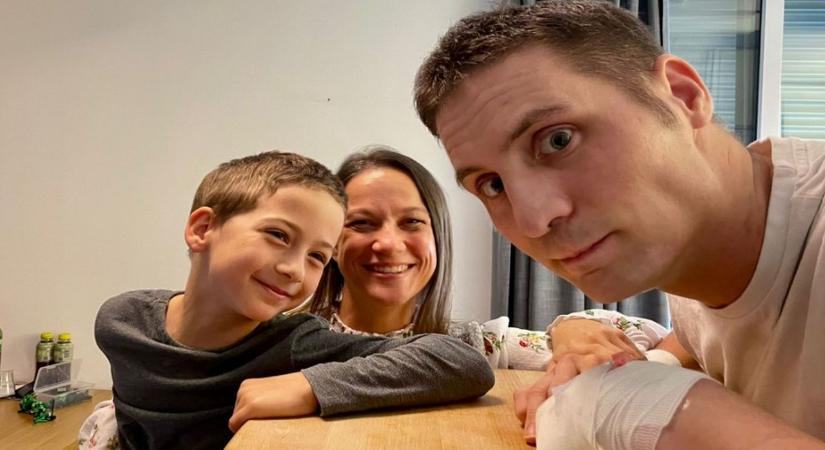 Csoda történt: magához tért az éber kómából a Ferencváros-szurkoló apa