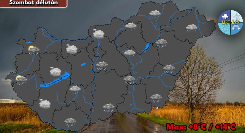 Borongós, esős szombat