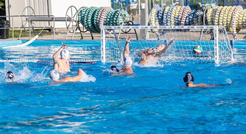 Kellemetlen stílusú gárdával játszanak női pólósaink