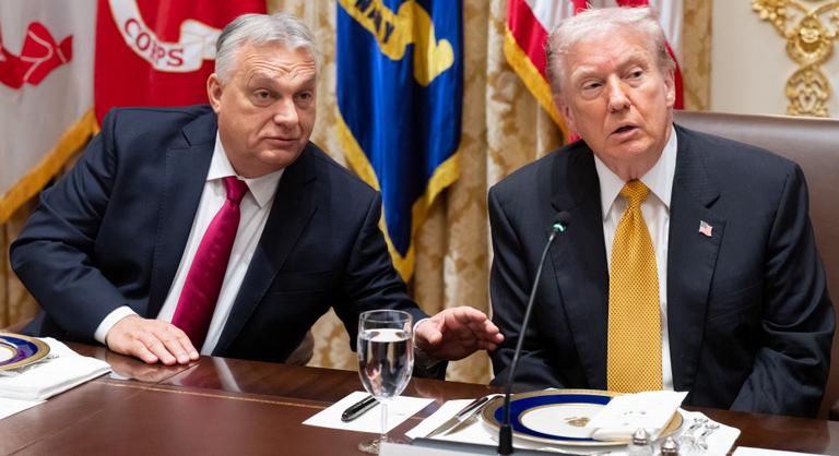 Donald Trump: Nem ismerem az ellenfelét, Orbán Viktort támogatom a választáson