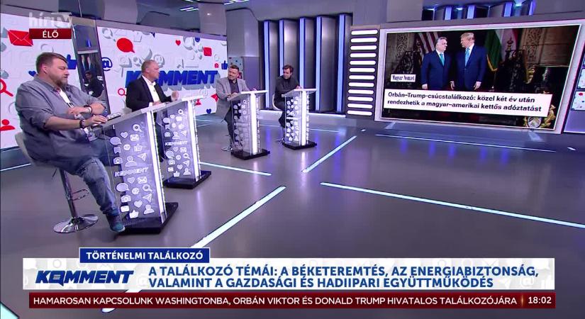 Komment - Történelmi találkozó Washingtonban  videó