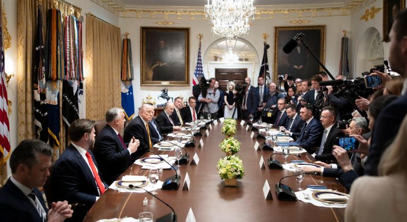 Orbán-Trump találkozó: Ezt a különleges fotót osztotta meg a Fehér Ház