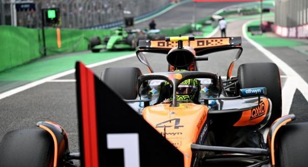 Az F1-es Sao Pauló-i Nagydíj sprintjének rajtrácsa