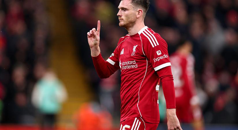 Liverpool: Andy Robertson a hazatérésre készül! – sajtóhír