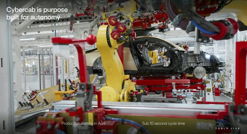 Pontos gyártási dátumot kapott a Tesla Cybercab