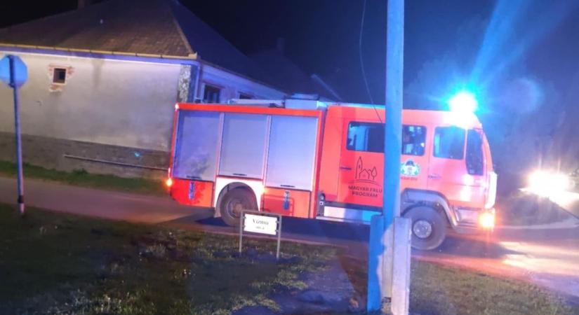 Kéménytűzhöz vonultak a vasi tűzoltók