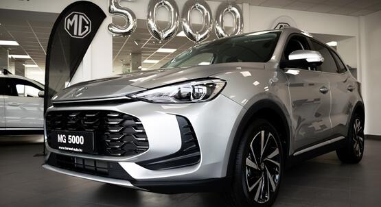 ÁTADTÁK MAGYARORSZÁGON AZ 5000. MG AUTÓT