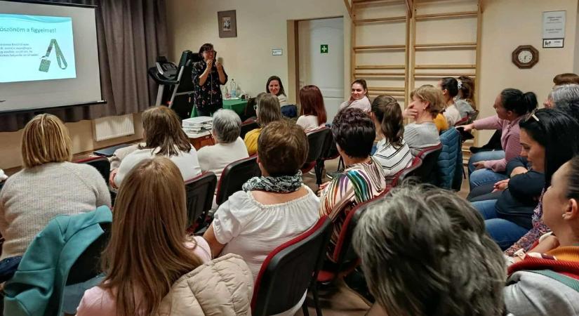 „A korai felismerés mindent megváltoztathat” – szemléletformáló előadást tartottak Görbeházán