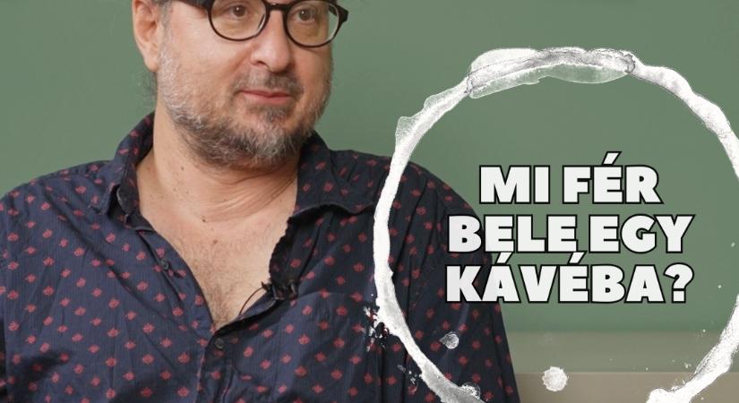Mi fér bele egy kávéba? Cserna-Szabó Andrással beszélgettünk