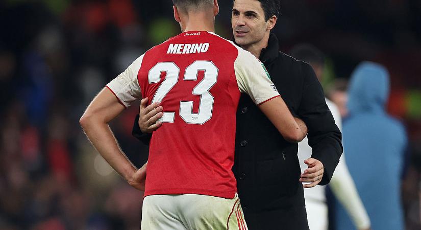 Arteta: „Mikel Merino bármilyen poszton képes játszani…”