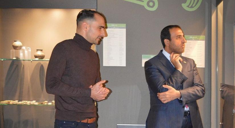 Különleges élményben volt része Szolnokon az arab nagykövetnek, aki Dubajba viszi jó hírét a habos islernek