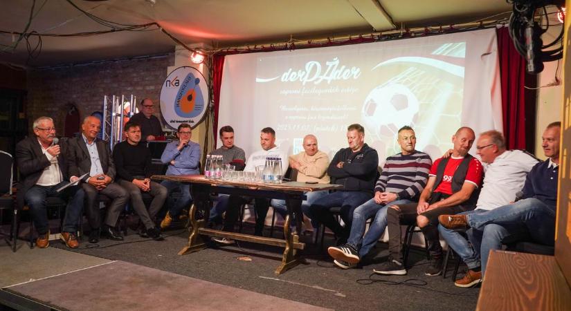 Nosztalgiáztak a soproni focilegendák