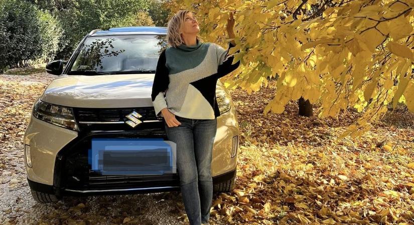 Barabás Évi beleautózott az őszbe – és posztolt is a közösségi oldalon