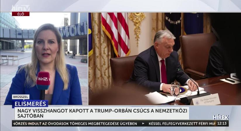 Jelentős nemzetközi médiafigyelmet kapott Orbán Viktor miniszterelnök és Donald Trump  videó