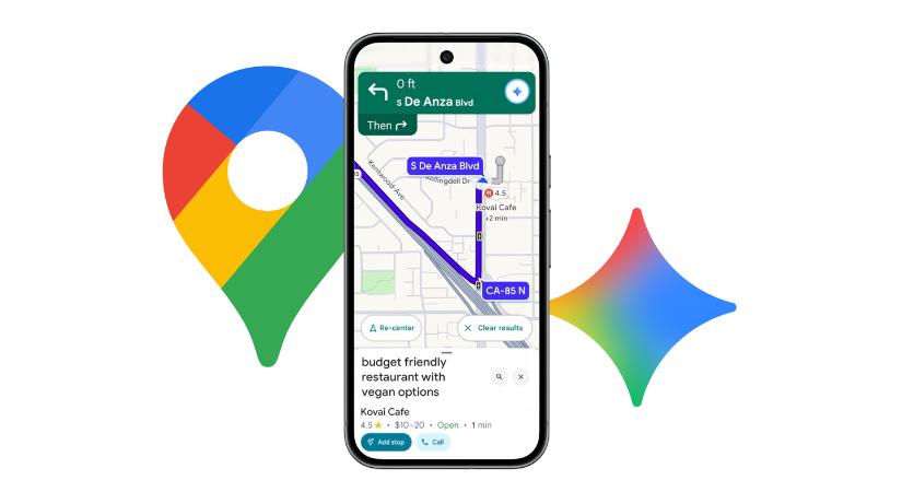 Nagy frissítést kap a Google Térkép, sok új funkciót hoz a Gemini beépítése