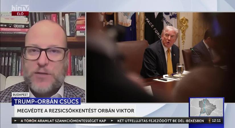 A Trump-Orbán csúcs legfontosabb eredménye, hogy a rezsicsökkentést sikerült megvédeni  videó