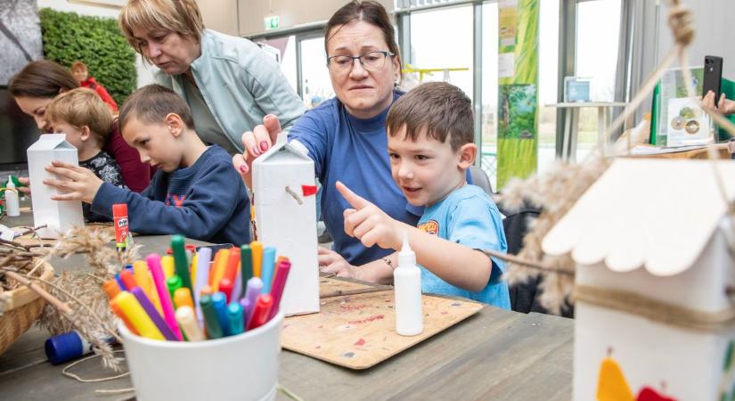 Madárbarát foglakozással készültek a télre – galéria
