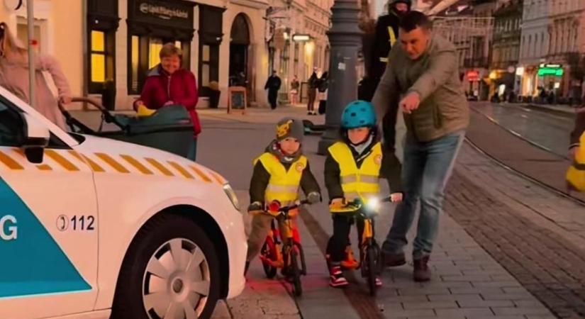 Ezért lepték el rendőrök Miskolc belvárosát pénteken sötétedéskor-videóval!