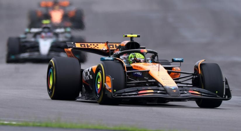 Piastri kiesett, Norris nyerte a sprintfutamot Interlagosban