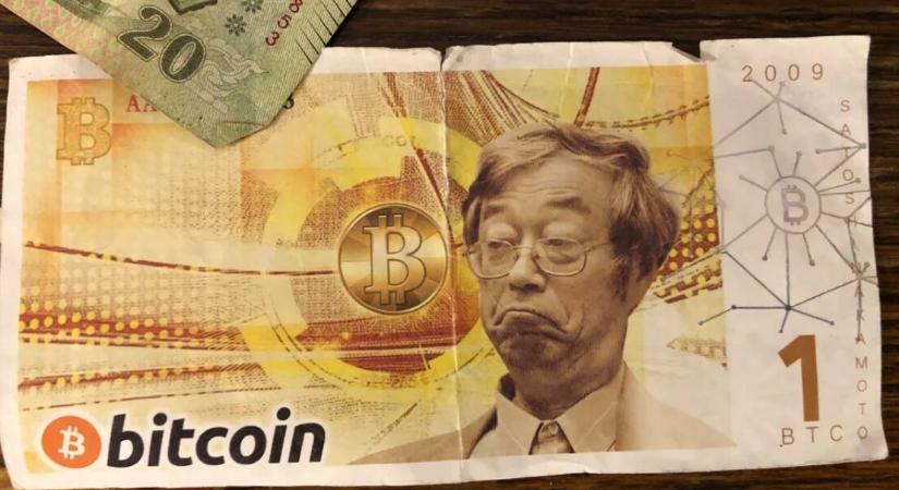 Pecsételt euróval üzennek a Bitcoin hívei