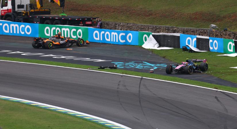 Az időjárás lett a főszereplő Braziliában, Norris győzelmével tovább növelte előnyét a kicsúszó Piastrival szemben